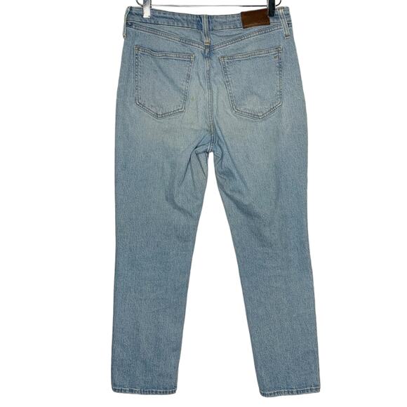 Madewell 27 The Curvy Perfect Vintage Straight Jean High Rise - Picture 3 of 10